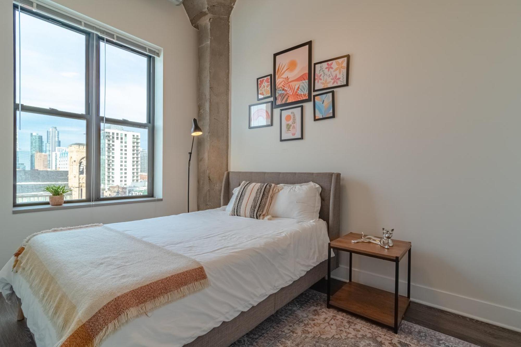 Modern 2Br Loft With Amazing City Skyline View And Optional Parking For 8 Guests Near Mccormick Place And Soldier Field Chicago Eksteriør billede