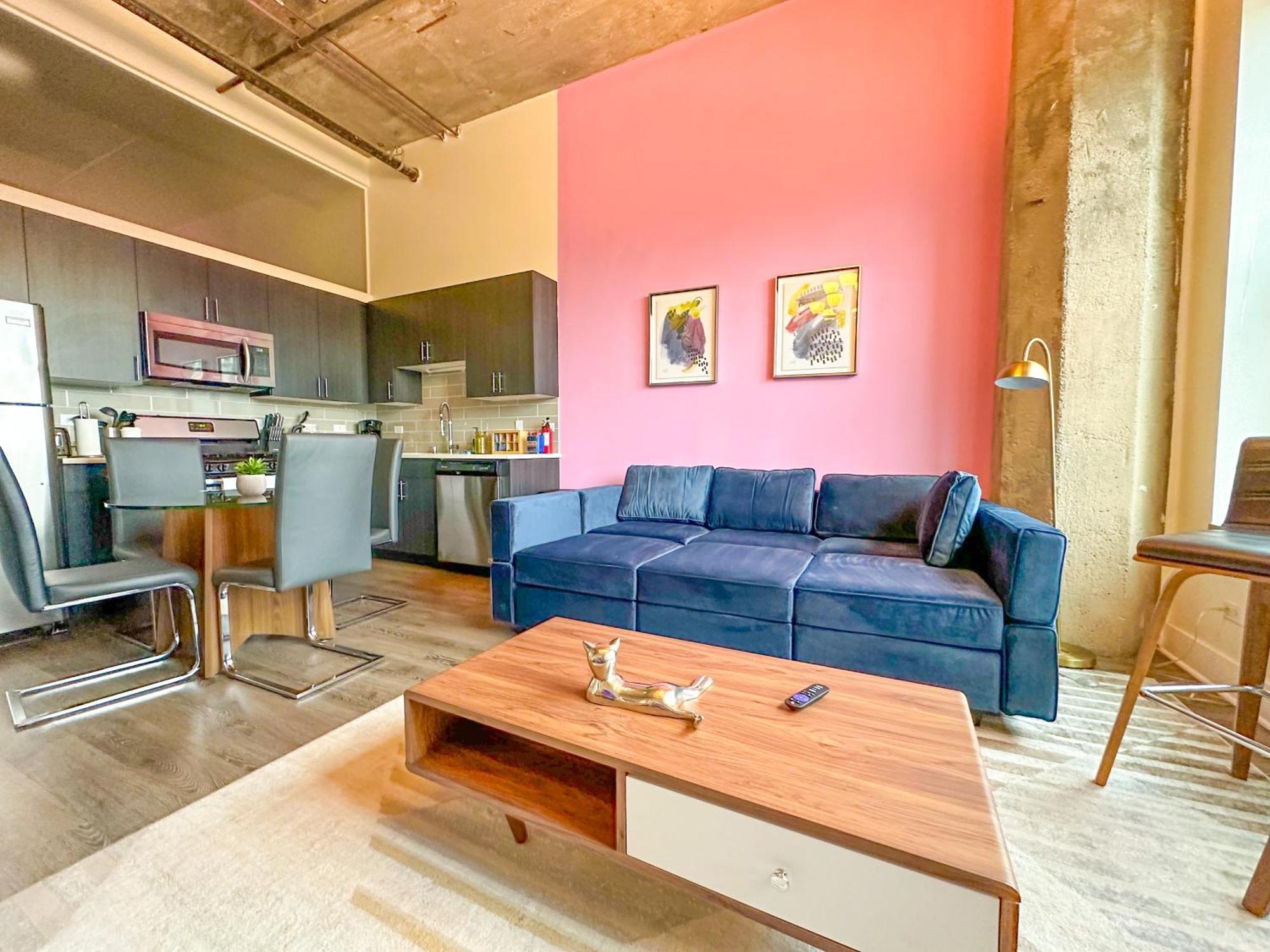 Modern 2Br Loft With Amazing City Skyline View And Optional Parking For 8 Guests Near Mccormick Place And Soldier Field Chicago Eksteriør billede